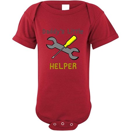 

Daddy S Little Helper Chill Baby Bodysuit One Piece Garnet Newborn