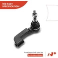 thumbnail image 4 of A-Premium Power Steering Rack and Pinion & Outer Tie Rod End Kit Compatible with Jeep Liberty 2002 2003 2004 2005, 2.4L, 3-PC Set, 4 of 5