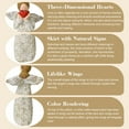 thumbnail image 4 of Angel Figurine with Heart – Love & Hope Home Decor Gift, Memorial Keepsake, Elegant Tabletop Ornament​​, 4 of 7