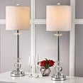 thumbnail image 2 of SAFAVIEH Lighting collection Marla Modern crystal candlestick 31-inch Bedroom Living Room Home Office Desk Nightstand Table Lamp Set of 2 (LED Bulbs Included), 2 of 5