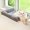 Grey, variant on 21.7''x15'' Supportive Cat Window Sill Perch with Zippered Cushioned Bed, Large Cat Window Seat with Solid Wood and Sturdy Metal Frame, Durable Pet Hammock Bed
