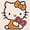 Hello Kitty - Online Only, variant on Women's Harvest Character Sweatshirt