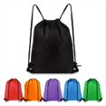 thumbnail image 1 of Drawstring Backpack 6 Colors Drawstring Bags, Draw String Back Bag Drawstring Bags Bulk for Sports Gym Travel Swimming,6pcs Drawstring Backpack,Photo Color, 1 of 6