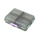 thumbnail image 2 of pstuiky Organizador de vitaminas de viaje con 8 compartimentos portátil pequeño y de forma única fácil de transportar gran capacidad apto para viajes al aire libre., 2 of 6
