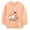 Orange, variant on Odeerbi Kids Girls Crewneck Sweatshirts Cartoon Printed Christmas Base Layer Christmas Print Pullover Sweatshirts Fall Children Round Neck Undershirt Bottoming Tops Orange