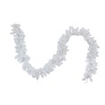 thumbnail image 1 of Northlight Pre-Lit Battery Operated White Artificial Christmas Garland - 9' x 10" - LED Multi Lights, 1 of 3