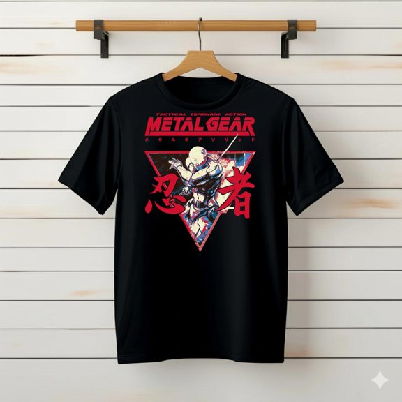 Metal Gear Solid###TeaBagTeaHouse, Unsiex Shirt