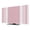 Blush Pink, White, Pink, variant on Vintage Navy Blue Striped TV Cover for 50 Inch Screen,Stretch Fabric Dustproof TV Display Protector,Farmhouse Modern Stripes Boho Elastic Slipcover Monitor Cover for Indoor Computer 43.6"x24.5"