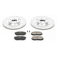 thumbnail image 3 of PowerStop Front Z23 Evolution Sport Carbon-Fiber Ceramic Brake Pad and Drilled & Slotted Rotor Kit Fits: FORD LINCOLN Select Models K3057, 3 of 10