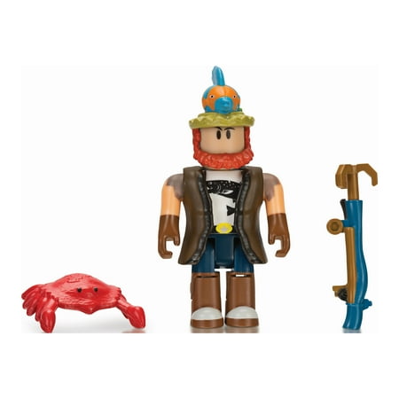 Roblox Celebrity Collection - Bootleg Buccaneers: Fisherman Joe Figure Pack [Includes Exclusive Virtual Item]