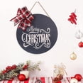 thumbnail image 5 of Christmas Wooden Hanging Sign Door Decoration Merry Christmas Wreath listing Wooden Wall Decor for Home Indoor Outdoor Decoratio, 5 of 5