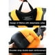 thumbnail image 5 of Chalecos salvavidas para adultos, chaleco salvavidas de neopreno, deportes acuáticos para canotaje, kayak (naranja XL), 5 of 9