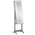 thumbnail image 1 of HOMCOM Armoire à Bijoux avec Lumière LED pour Dressing, 1 of 9