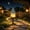 D, variant on Solar Fairy-Tale Mushroom House Lights Cottage Garden Stake Lights, Resin Mushroom Cottage Figurine, Waterproof LED Mushrooms House Statue Lamp, Outdoor Landscape Pathway Yard Patio Lawn Decor (A1)