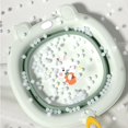 thumbnail image 3 of traje Trois Pices Lapin Enfants Portable Pliant Lavabo Bb Lavabo Maison Bb Lavage Pieds Laver Pp Bassin Enfant Lavabo En Gros, 3 of 5