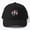 Black, variant on USA Ice Cream Baseball Cap, American Dessert Graphic, Everyday Hat Style