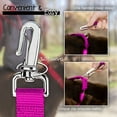 thumbnail image 5 of Country Brook Petz® 1 inch Deluxe Nylon Dog Leash, 6 Foot - Fuchsia, 5 of 6