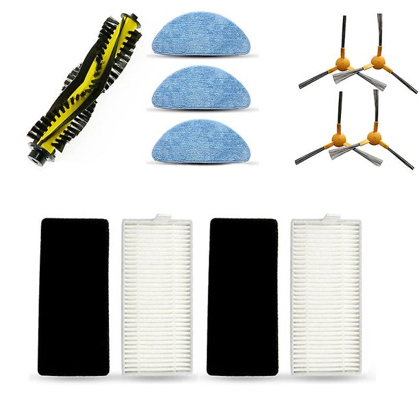 Rodillo de cepillo lateral JINMJMXG para aspiradora robot X500 / X500 Pro Paño de fregona color como se muestra