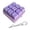 Purple, variant on Keyboard Fidget Toy Click Keychain Stress Relief Button Toy 9-in-1 Keyboard Decompression Button Gift for Adult Colorful Macaron,Colorful,2.36" x 1.18"