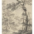thumbnail image 3 of Paulus van Liender 20x22 Black Modern Framed Museum Art Print Titled - Wooded Landscape (1780-1790), 3 of 5