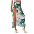 thumbnail image 2 of Sarong Bathing Suit Cover Up for Women Long Beach Wraps Full Printed Swimsuit Coverup Skirt Stylish Bikini Cover Up, 2 of 5