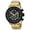 black, variant on Aviator Chronograph Black Dial Gold-plated Men's Watch 17206