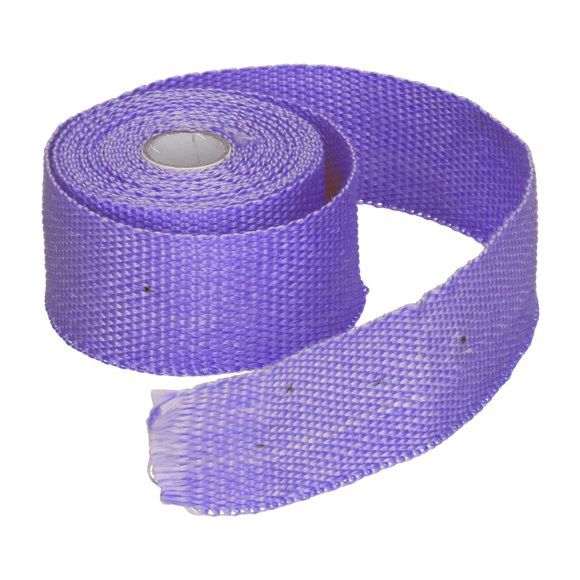 Enveloppe d'Échappement, Ruban de Tuyau d'Échappement de 5m Enveloppe Thermique d'Échappement Rouleau d'Enveloppe Thermique Ruban d'Isolation Ruban de Protection en Fibre de Verre avec Attache en Acier Allié