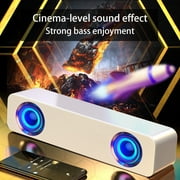 AZXY Bluetooth Speaker,Speakers for Tv,Computer Speakers,Wired Soundbar with Subwoofer for Desktop Home