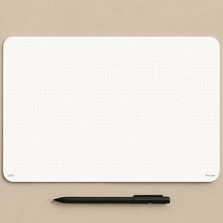 A4 Dot Grid Notepad (8,3" x 11,7")- Large Dotted Memo Desk Pads-Premium Paper with Cardboard Back Support - Ideal for Note-taking, Planning, Sketching, and Journaling