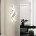 thumbnail image 4 of Modern Wall Sconce 16W, Wall Mount Lights Aluminum Wall Lamp for Living Room Bedroom Hallway Decor - White warm light, 4 of 8