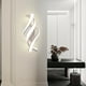 Applique applique Escalier Moderne LED Salle Aluminium LED Lampe Murale Blanc Lumière Chaude – image 4 sur 8