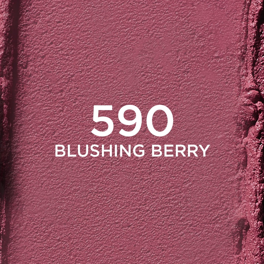 L'Oreal Paris Colour Riche Blurred Matte Lipstick , Blushing Berry 590, 0.13 oz