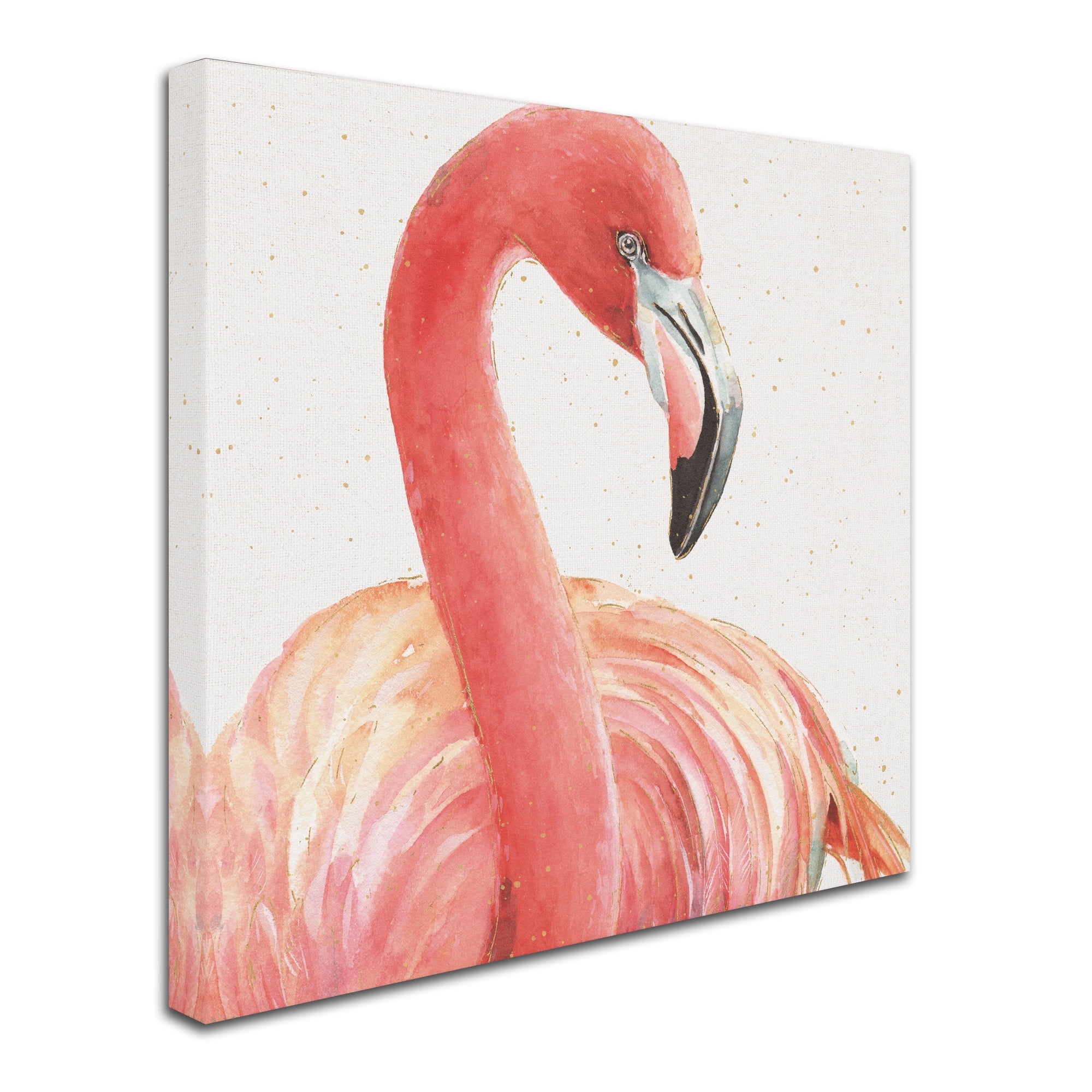 Trademark Fine Art 'Gracefully Pink II' Canvas Art by Lisa Audit