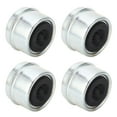 LJT 4pcs 1.98in Trailer Bearing Dust Cap Trailer Axle Oil Cap with