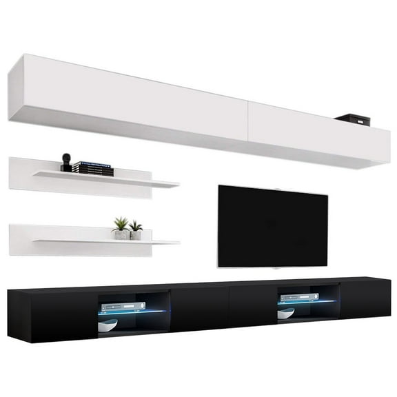 Fly I 33TV Wall Mounted Floating Modern Entertainment Center