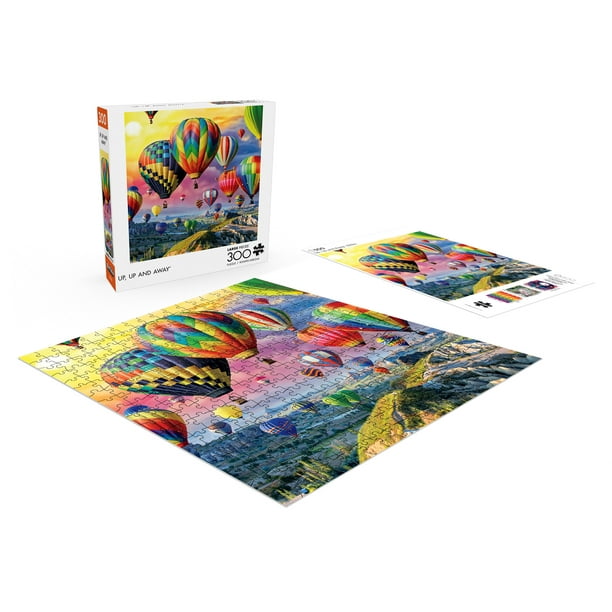 Up, Up, and Away 300 Large Piece Puzzle Used Complete
