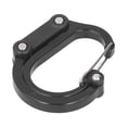 thumbnail image 3 of Spring Snap,D Type Carabiner Multifunction Carabiner Clip Carabiner Snap Optimized for Excellence, 3 of 14