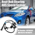 thumbnail image 2 of 1 Pcs Rear Left ABS Speed Sensor for Mitsubishi Outlander 2007-2010 No.4670A581/MN116247/4670A741, 2 of 7