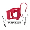 thumbnail image 3 of Pool Cup Holders Above Ground Pool Accessories,Pool Drink Holders,Strong and Durable Easy to Use Clip-On No-Spill Cup Holders for Poolside, Pool Bar & Swimming Pool, 3 of 6