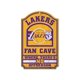 thumbnail image 1 of NBA Los Angeles Lakers 38393012 Letrero de madera 11" x 17" Negro, 1 of 1