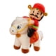 thumbnail image 2 of Caballo de Año Nuevo, dios de la riqueza, juguete de peluche, linda decoración del festival de primavera, Estilo B, 2 of 9