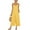 Yellow women's jumpsuit, variant on Dyegold Jumpsuits for Women Casual, Womens Jumpsuits Casual Loose Spaghetti Strap Wild Leg Trousers Overalls Solid V Neck Sleeveless Rompers Playsuit