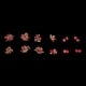 thumbnail image 3 of Multi-Color Nail Rhinestones 3D Nail Decoración B shamjiam Nail Art Rhinestones, 3 of 9