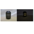 thumbnail image 2 of Hi-Line Gifts 5.75" Black and Silver Decorative Solar Lantern, 2 of 2