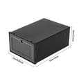 thumbnail image 2 of Shoe Boxes, 24 Pack Flip Top, Shoe Storage Box, Shoe Organizer, Large 13 x 9.05 x 5.5 Inch, Thickened PP, for Sneakers Heels Boots, 2 of 10