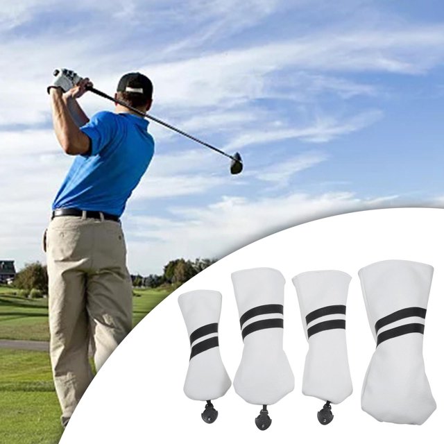 Funda para palos de golf Macarena Cubierta de la cabeza del palo de golf Blanco
