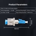 thumbnail image 3 of Visual Fault Locator Fiber Adapter Fiber Optic Connector LC Male to SC Female Optical Fiber, 3 of 8