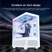 Ningmei Lumishore Gaming PC AMD Ryzen 5 5600GT 16GB RAM 1TB SSD WiFi Gaming Desktop