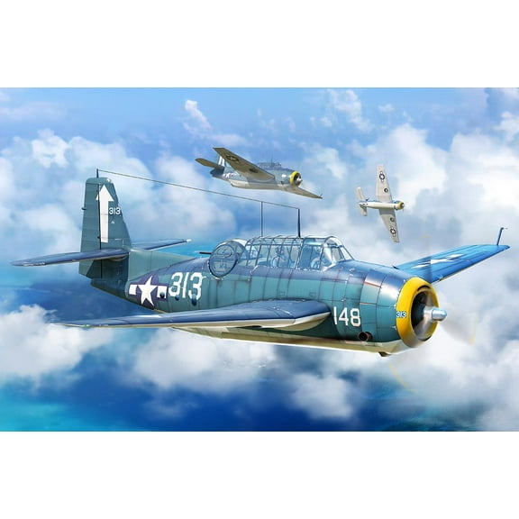 Hobby Boss 87274 1/72 Scale US TBM-3 Avenger Assembly plastics model kit