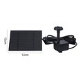 thumbnail image 4 of Eléctrico Fuente solar flotante Piscina Estanque Cascada Bomba de agua para jardín Patio, 4 of 4